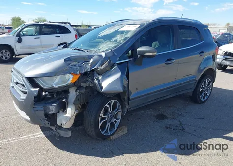 2018 Ford Ecosport Titanium z USA, uszkodzony, nr VIN MAJ6P1WL8JC248841